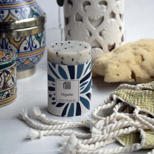 Savon Fleur de Nigelle au lait d'ânesse